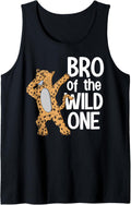 Brother of the Wild One Birthday Cheetah Fast Cat Bro Tank Top Tank Top Comfort Fit Hot Right Now