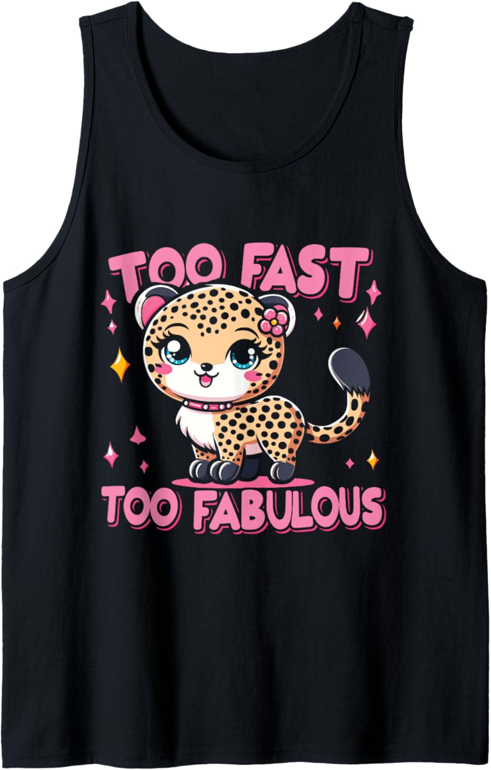 Wild Cat Leopard Cheetah Toddler Tank Top Tank Top Premium Print Gift Ready