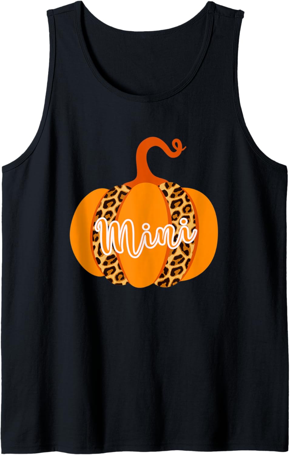 Fall Pumpkin Leopard Print Mimi Gifts Cheetah Women Tank Top Tank Top Premium Print Everyday Wear