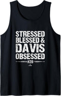 Davis Obsessed JD Davis MLBPA Baseball Player Funny Tank Top Tank Top | Aesthetic Design