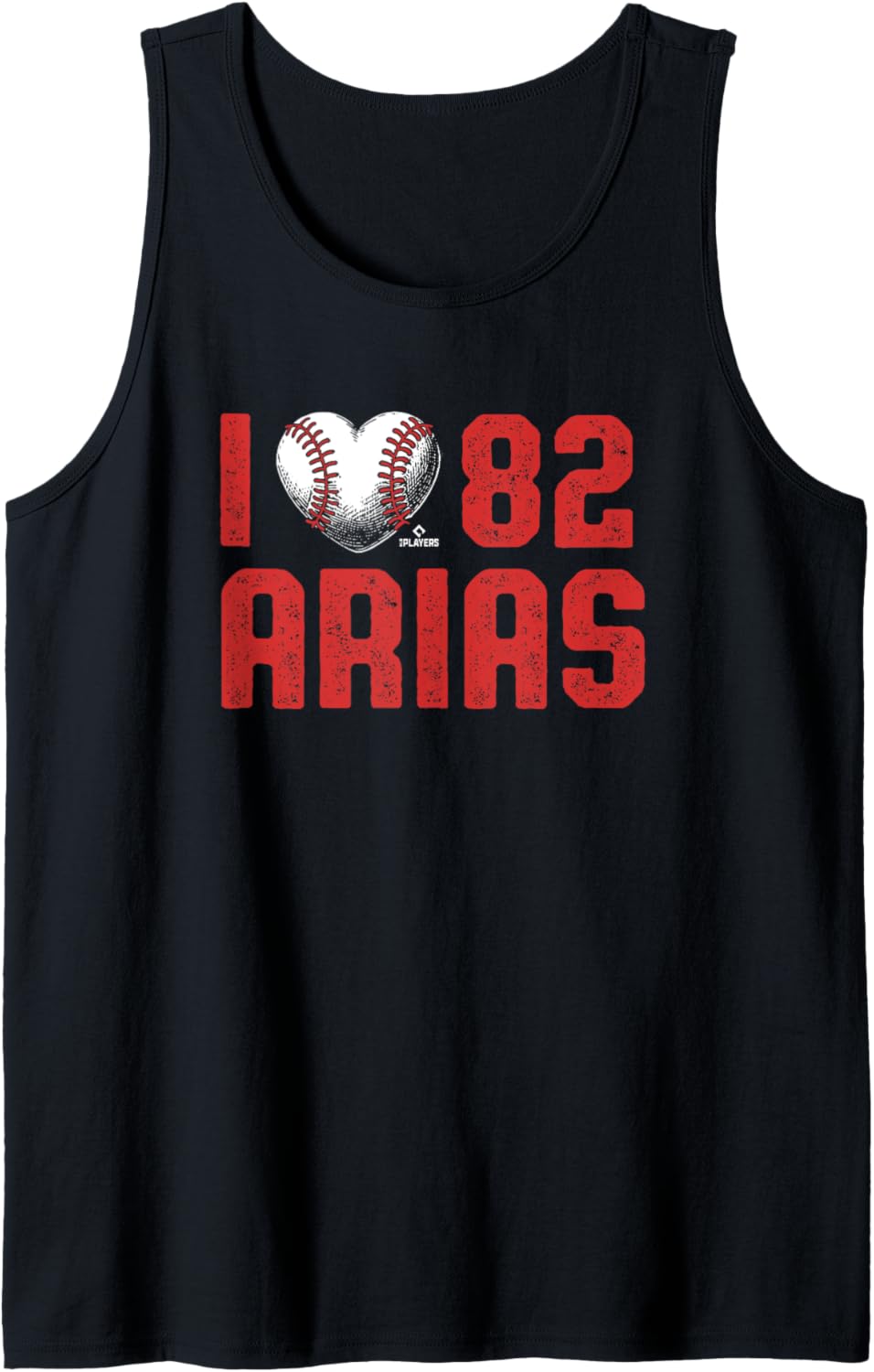I Heart Baseball Michael Arias Chicago Baseball MLBPA Tank Top Tank Top | Premium Quality