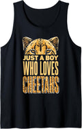 Wildlife Leopard Cheetah Boys Tank Top Tank Top High Search Demand Everyday Wear