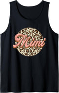 Mimi Circle Leopard Print Matching Family Retro Mothers Day Tank Top Tank Top Viral TikTok Find Everyday Wear