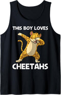 Cute Cheetah Design For Boys Kids Cat Animal Cheetah Lovers Tank Top Tank Top Viral TikTok Find Gift Ready