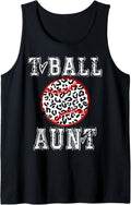 Tball AUNT Shirt T ball Tshirt Women T ball Leopard Cheetah Tank Top Tank Top Viral TikTok Find Fan Favorite