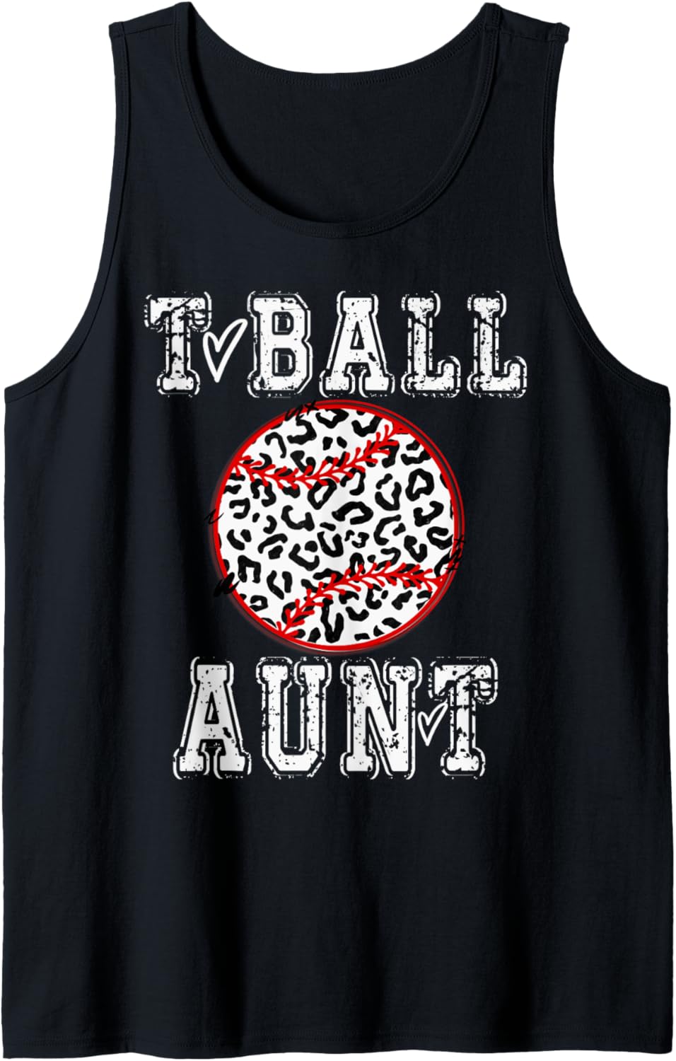 Tball AUNT Shirt T ball Tshirt Women T ball Leopard Cheetah Tank Top Tank Top Viral TikTok Find Fan Favorite
