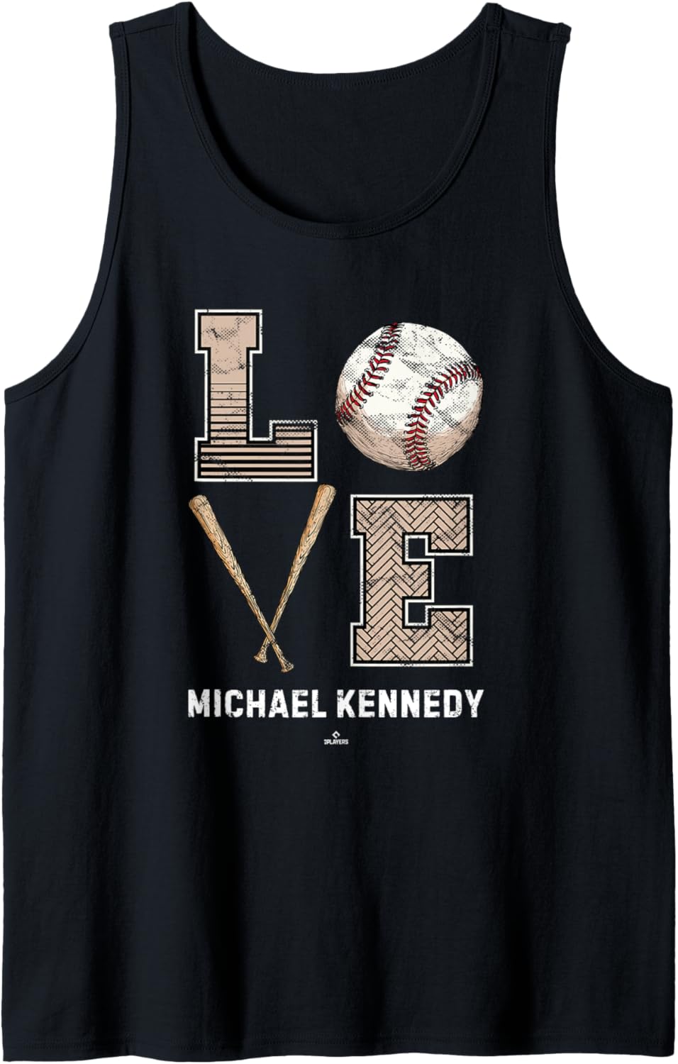 Baseball Love Michael Kennedy Prospect Baseball Fan Gear Tank Top Tank Top | Perfect Gift Idea