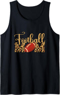 Football Mom Cheetah Football Mom Leopard Loud Proud Moms Tank Top Tank Top Trending US Everyday Wear