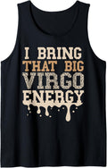 Big Virgo Energy Women I m A Virgo Cheetah Leopard Birthday Tank Top Tank Top Trending US Everyday Wear