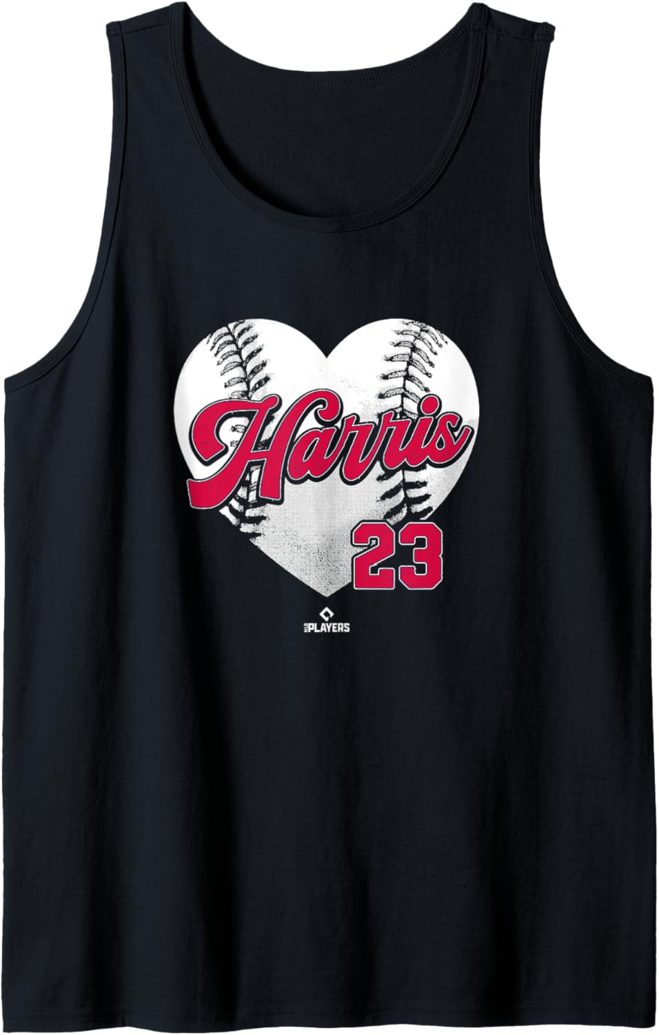 Baseball Heart Michael Harris Atlanta MLBPA Tank Top Tank Top | Viral Streetwear Style