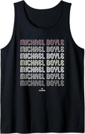 Retro Repeat Michael Boyle Prospect Baseball Fan Gear Tank Top Tank Top | Perfect Gift Idea