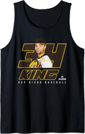 Silhouette Michael King San Diego MLBPA Tank Top Tank Top | Perfect Gift Idea