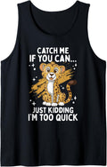Cute Cheetah Catch Me If You Can Cheetah Kids Tank Top Tank Top Trending US Best Seller Look