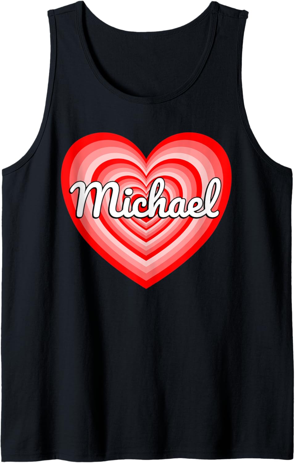 I Love Michael Heart Michael Name Tank Top Tank Top | Premium Quality