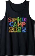 SUMMER CAMP 2022 Leopard Print Host Summer Counselor Teacher Tank Top Tank Top Premium Print Fan Favorite