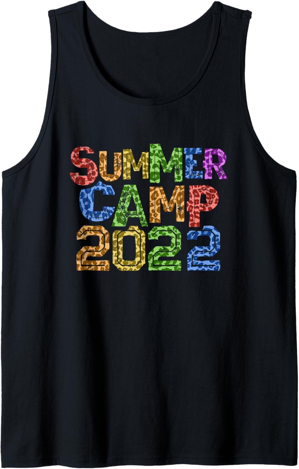 SUMMER CAMP 2022 Leopard Print Host Summer Counselor Teacher Tank Top Tank Top Premium Print Fan Favorite