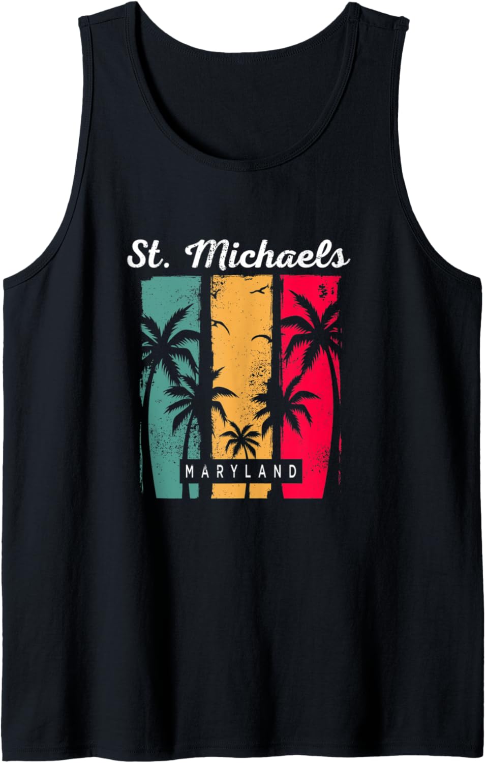 St Michaels Maryland Summer St. Michaels Tropical MD Tank Top Tank Top | Perfect Gift Idea