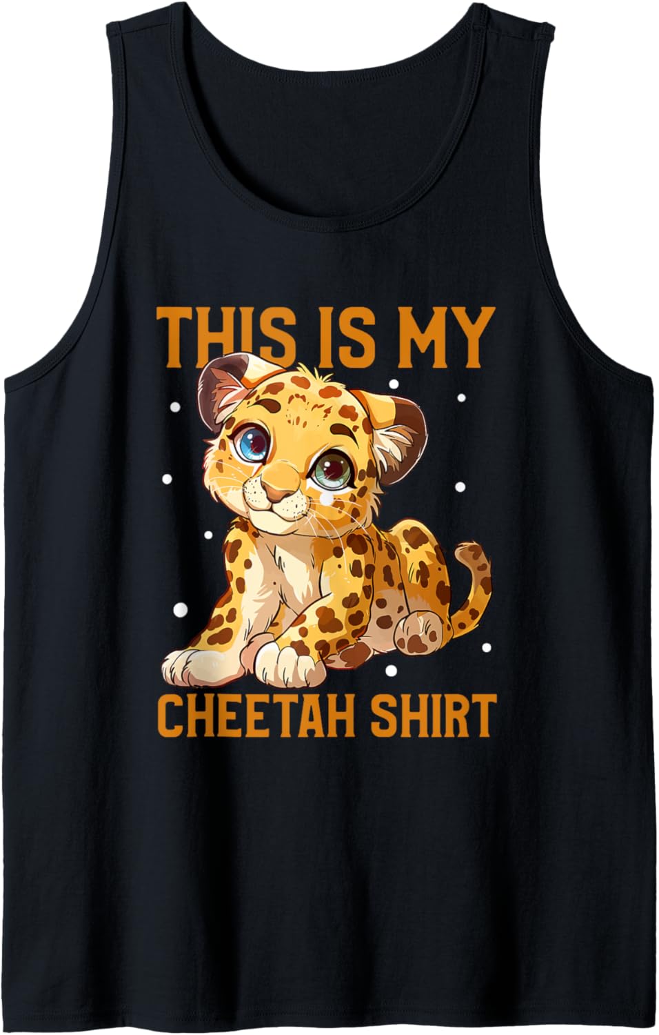 Cute Cheetah This Is My Cheetah Wild Animal Cheetah Kids Tank Top Tank Top High Search Demand Gift Ready