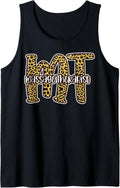 Licensed Massage Therapist Therapy Leopard Cheetah Tank Top Tank Top High Search Demand Everyday Wear