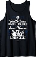 Smart Women Watch Michael Limoncelli Prospect Baseball Fan Tank Top Tank Top | Premium Quality