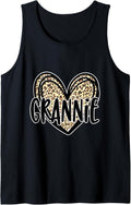 Cute Grannie Women s Leopard Cheetah Print Heart Grandmother Tank Top Tank Top Viral TikTok Find US Top Pick