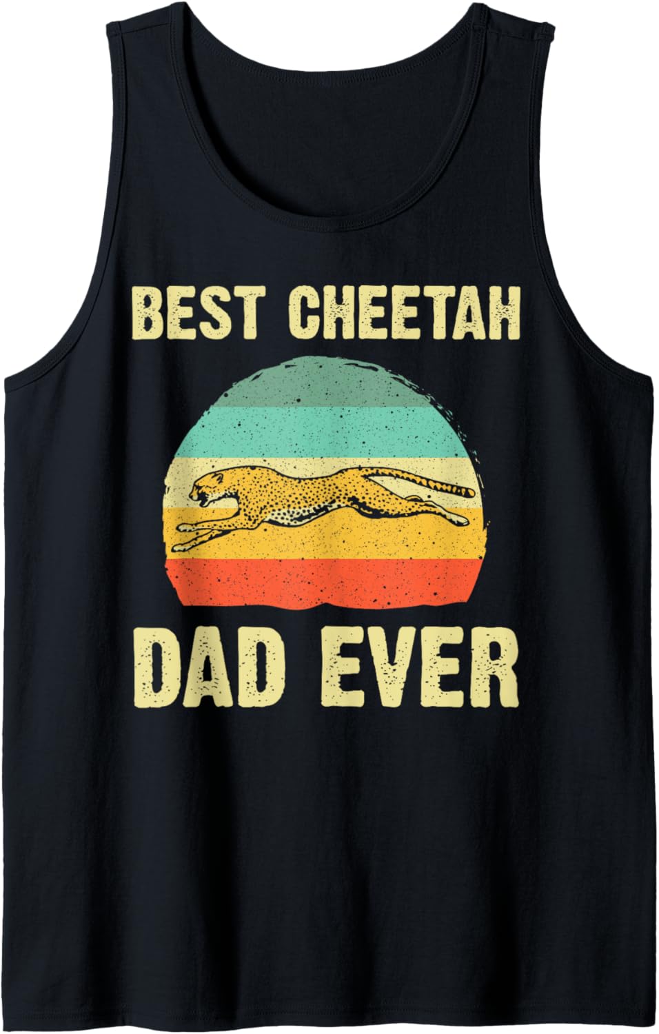 Cool Cheetah For Dad Father Cat Animal Print Leopard Safari Tank Top Tank Top Viral TikTok Find US Top Pick