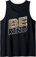 Be Kind Leopard Print Cheetah Kindness Tank Top Tank Top Trending US Everyday Wear