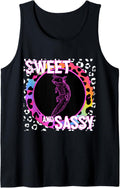 Cute Axolotl 90s Nostalgia Rainbow Leopard Print Tropical Tank Top Tank Top Premium Print Hot Right Now