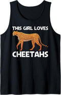 Cool Cheetah Design For Girls Kids Cat Animal Cheetah Lover Tank Top Tank Top Comfort Fit Best Seller Look