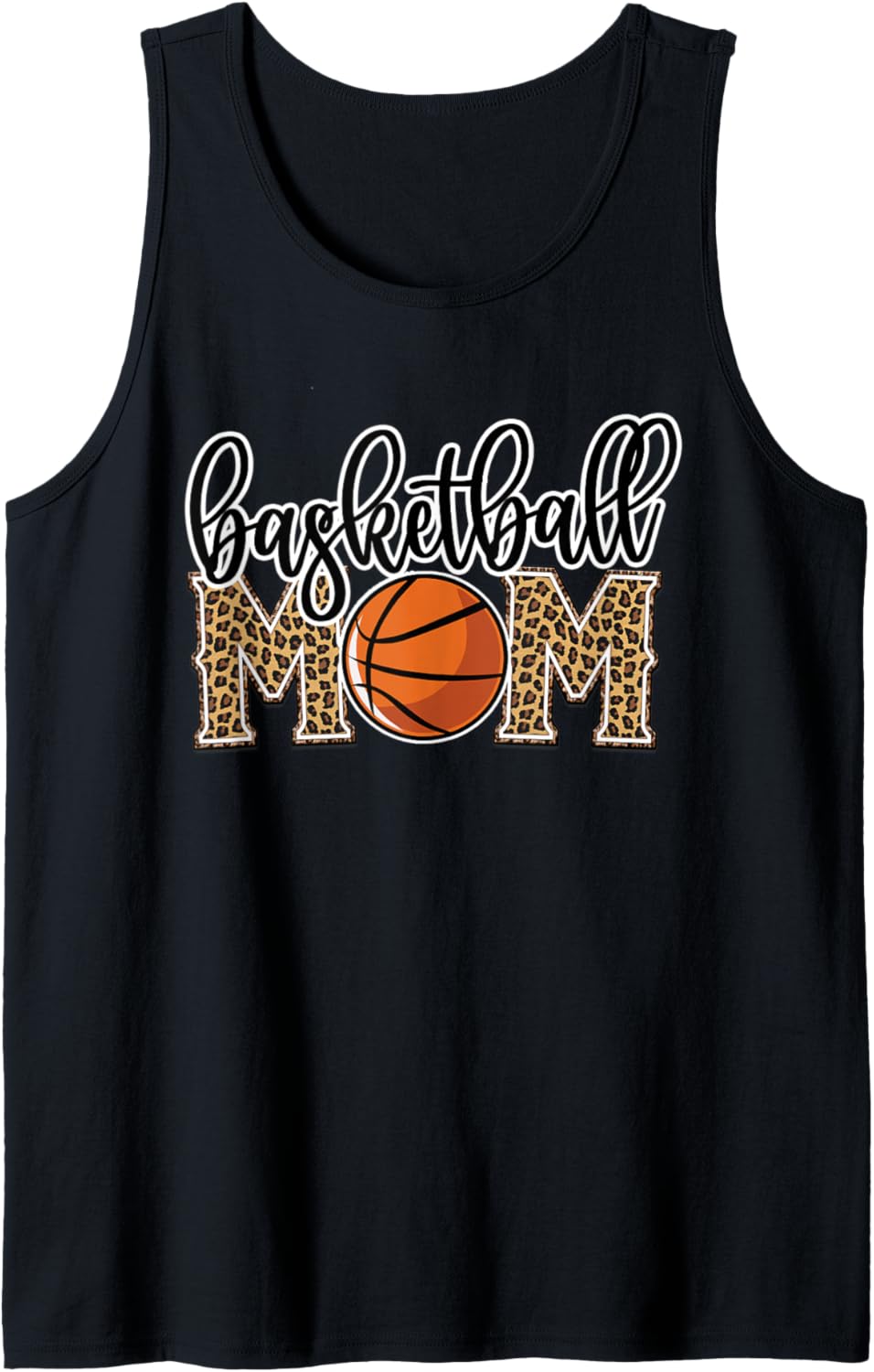 Basketball Mom Leopard Print Cheetah Proud Mom Sport Tank Top Tank Top Comfort Fit Fan Favorite