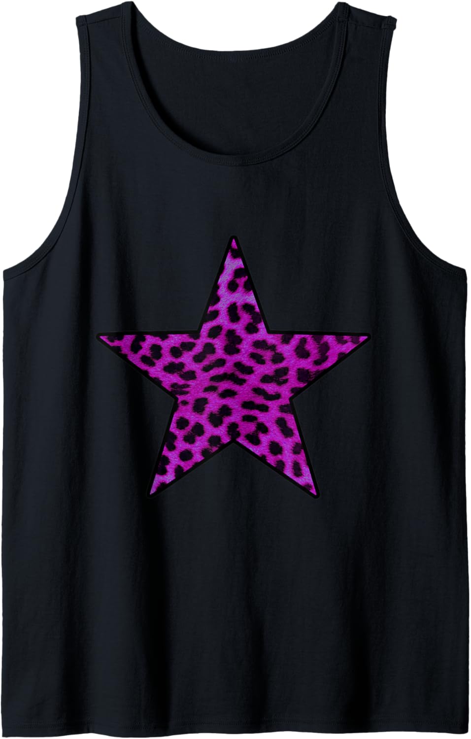 Purple Rockabilly Punk Rocknroll Cheetah Pattern Leopard Tank Top Tank Top Streetwear Style Everyday Wear