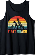 Funny Cheetah First Grade Back to School Teacher Student Tank Top Tank Top Premium Print Best Seller Look