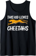 Cute Cheetah For Kids Boys African Safari Wildlife Zookeeper Tank Top Tank Top Premium Print Everyday Wear