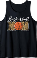 Basketball Bball Mom Mother Leopard Cheetah Basketball Mom Tank Top Tank Top Comfort Fit US Top Pick