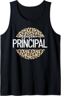 Assistant Principal Cheetah Print School Assistant Principal Tank Top Tank Top High Search Demand Everyday Wear