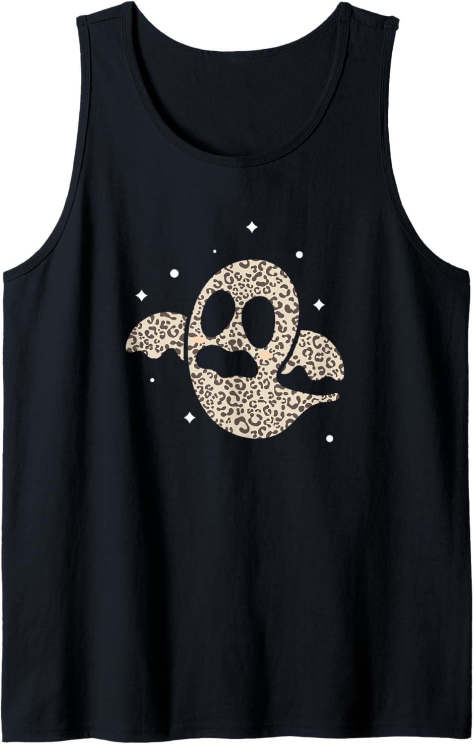 Leopard Print Ghost Tank Top Tank Top Trending US US Top Pick