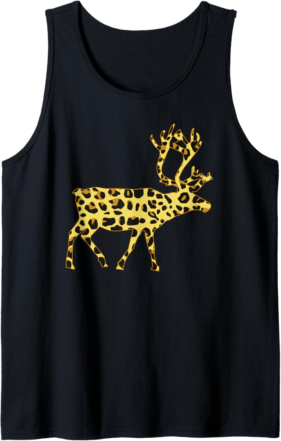 Leopard Cheetah Print Animal Spots Reindeer Merry Christmas Tank Top Tank Top High Search Demand Hot Right Now