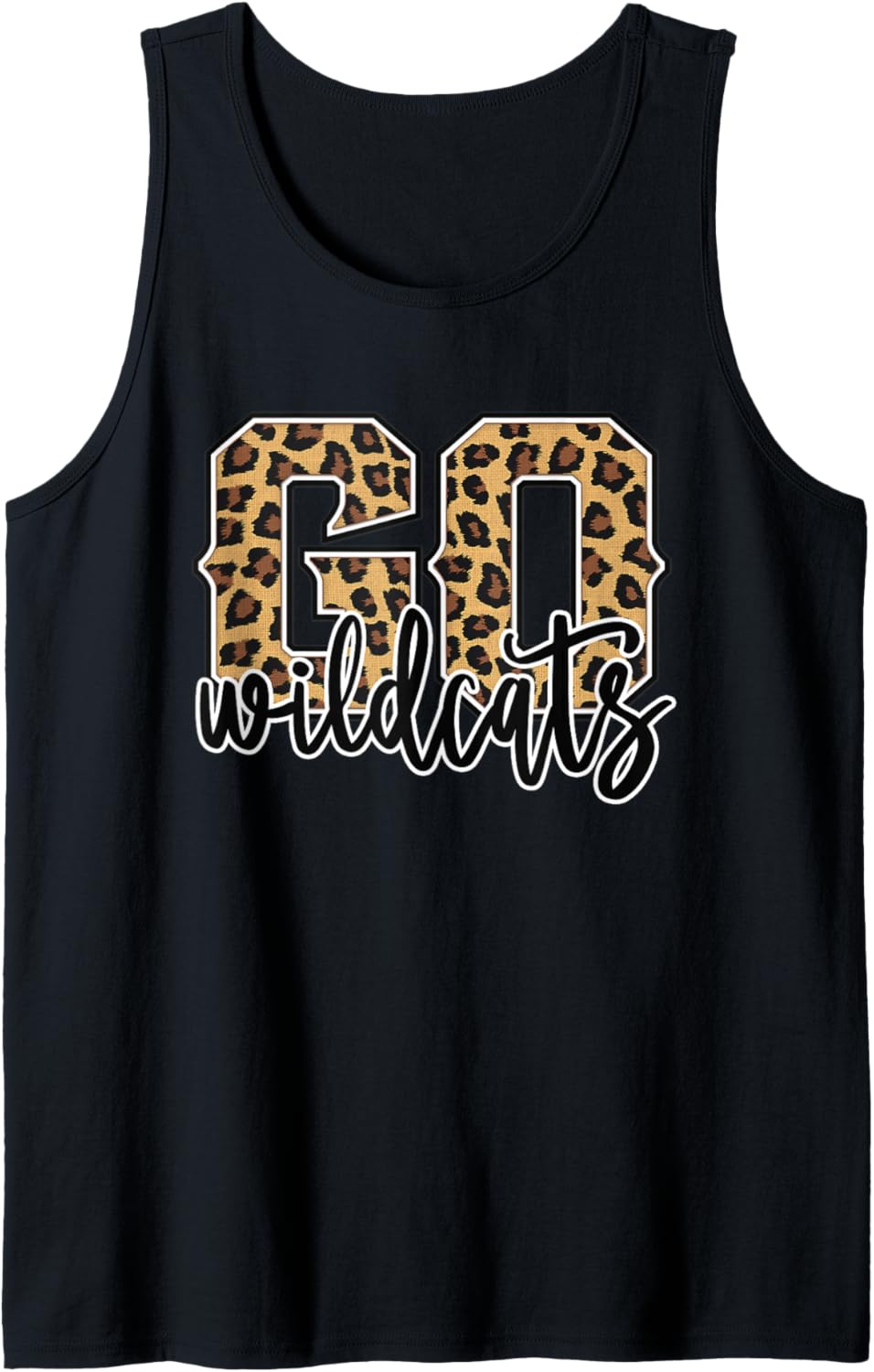 Wildcats Go Wildcats Leopard Print Womens Cheetah Graphic Tank Top Tank Top Premium Print Fan Favorite