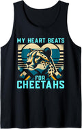 Wild Cat Leopard Cheetah Safari Tank Top Tank Top Viral TikTok Find US Top Pick