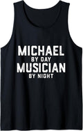 Mens Mike Musician Halloween Costume Gen Z Millennial Michael Tank Top Tank Top | US Best Seller