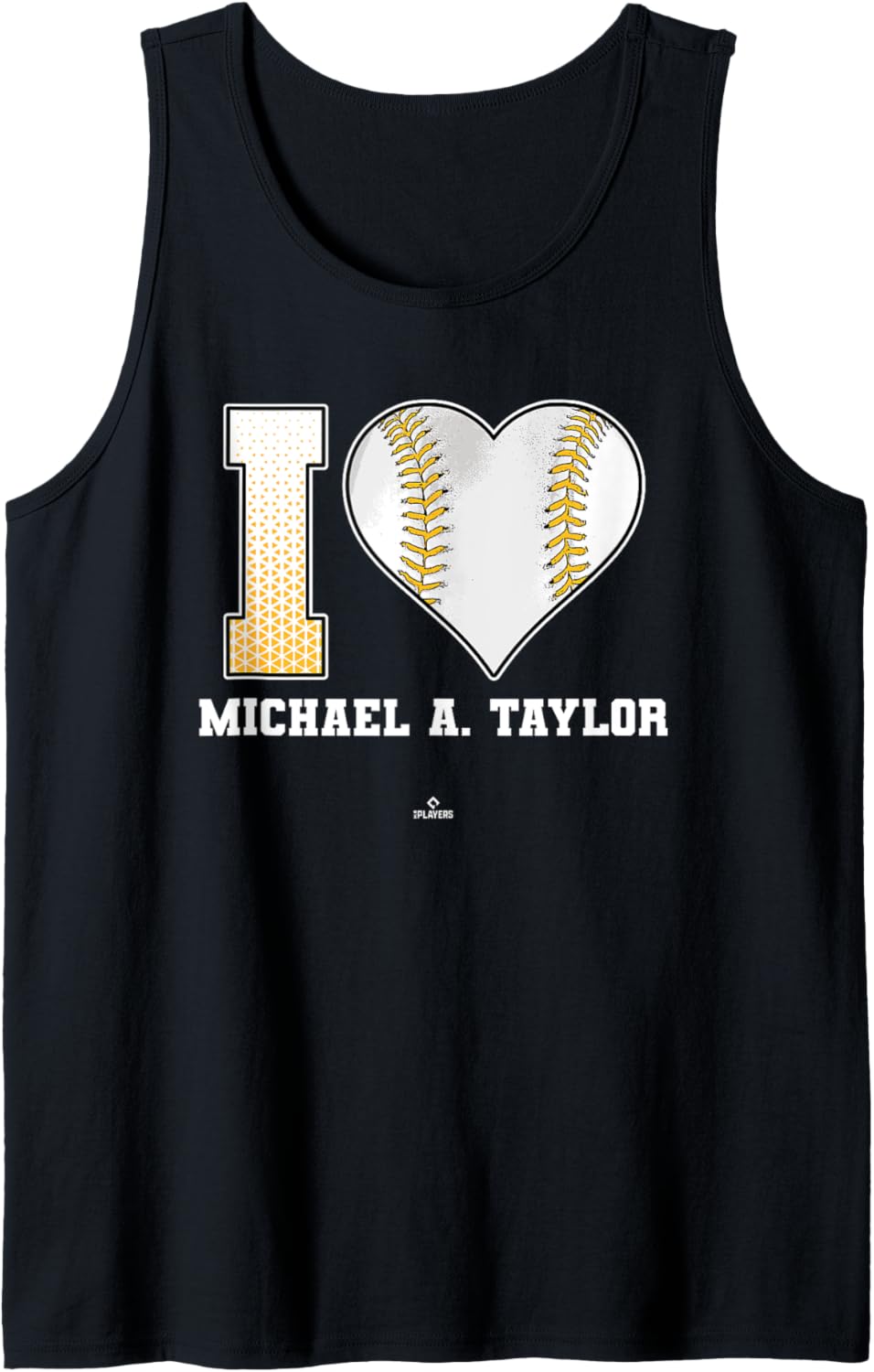 I Heart Baseball Stitch Michael A. Taylor Pittsburgh Tank Top Tank Top | US Best Seller
