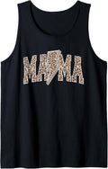 Leopard Mama Shirt Mother Lightning Cheetah Graphic Mom Tank Top Tank Top Comfort Fit Fan Favorite