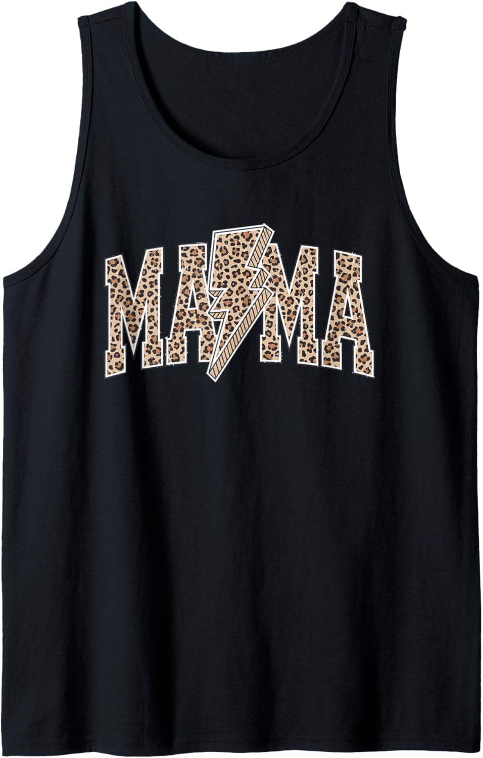 Leopard Mama Shirt Mother Lightning Cheetah Graphic Mom Tank Top Tank Top Comfort Fit Fan Favorite