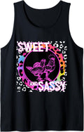 Farm Chickens 90s Nostalgia Rainbow Leopard Print Tropical Tank Top Tank Top Streetwear Style Best Seller Look