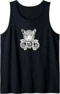 Leopard Cheetah Tiger Face Lion Big Cat Tank Top Tank Top Premium Print US Top Pick