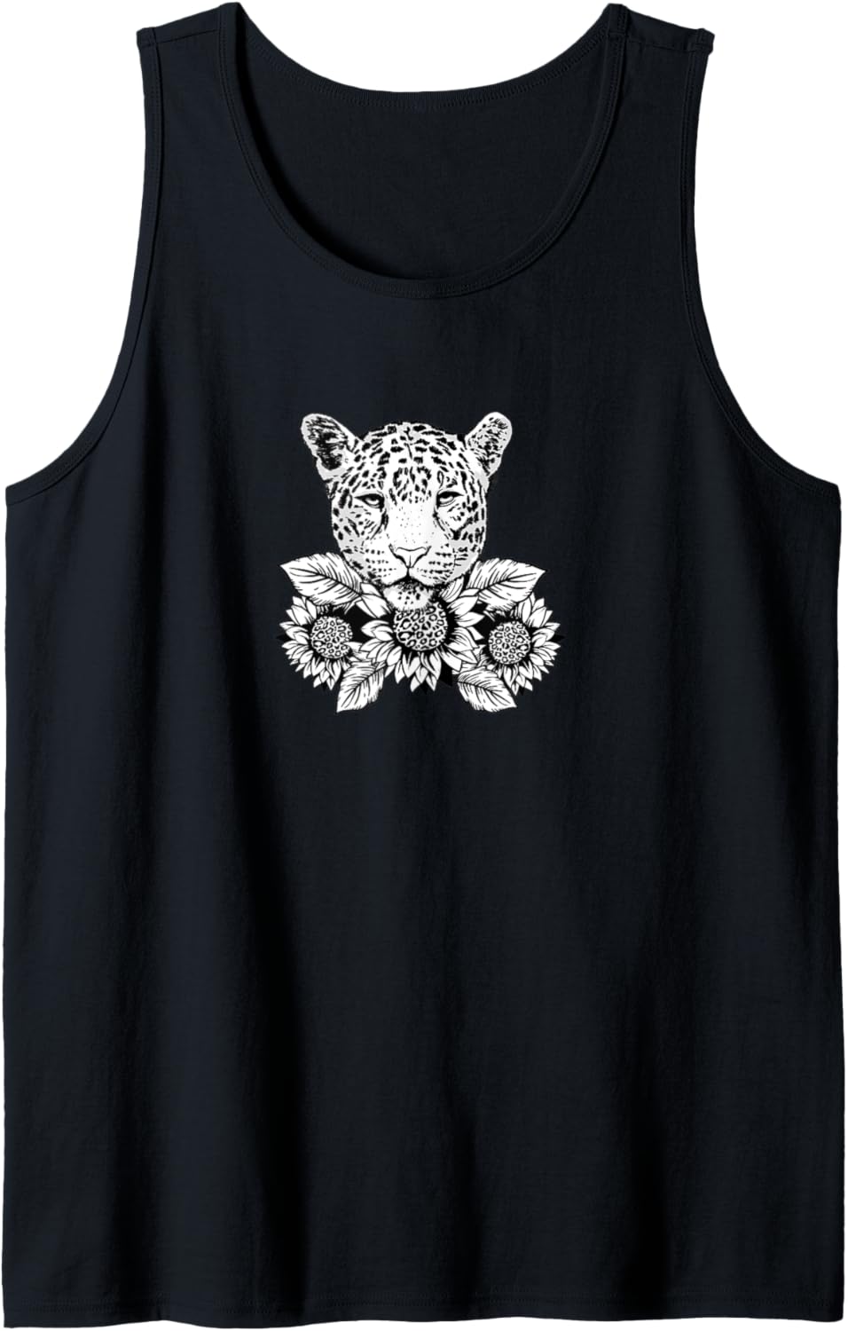Leopard Cheetah Tiger Face Lion Big Cat Tank Top Tank Top Premium Print US Top Pick