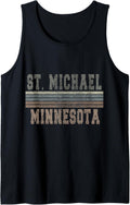 Retro St. Michael Minnesota Tank Top Tank Top | US Best Seller