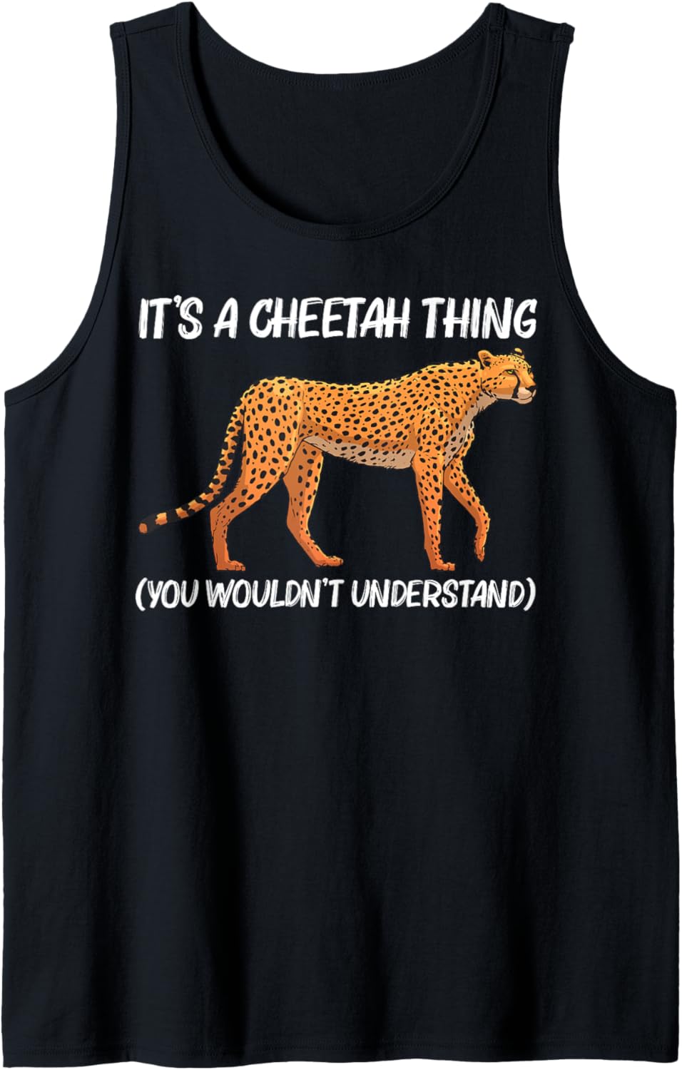 Cool Cheetah Design For Men Women Cat Animal Cheetah Lover Tank Top Tank Top Trending US Gift Ready