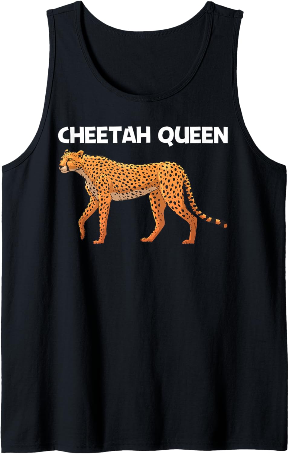 Cool Cheetah Design For Women Girls Cat Animal Cheetah Lover Tank Top Tank Top Comfort Fit Everyday Wear