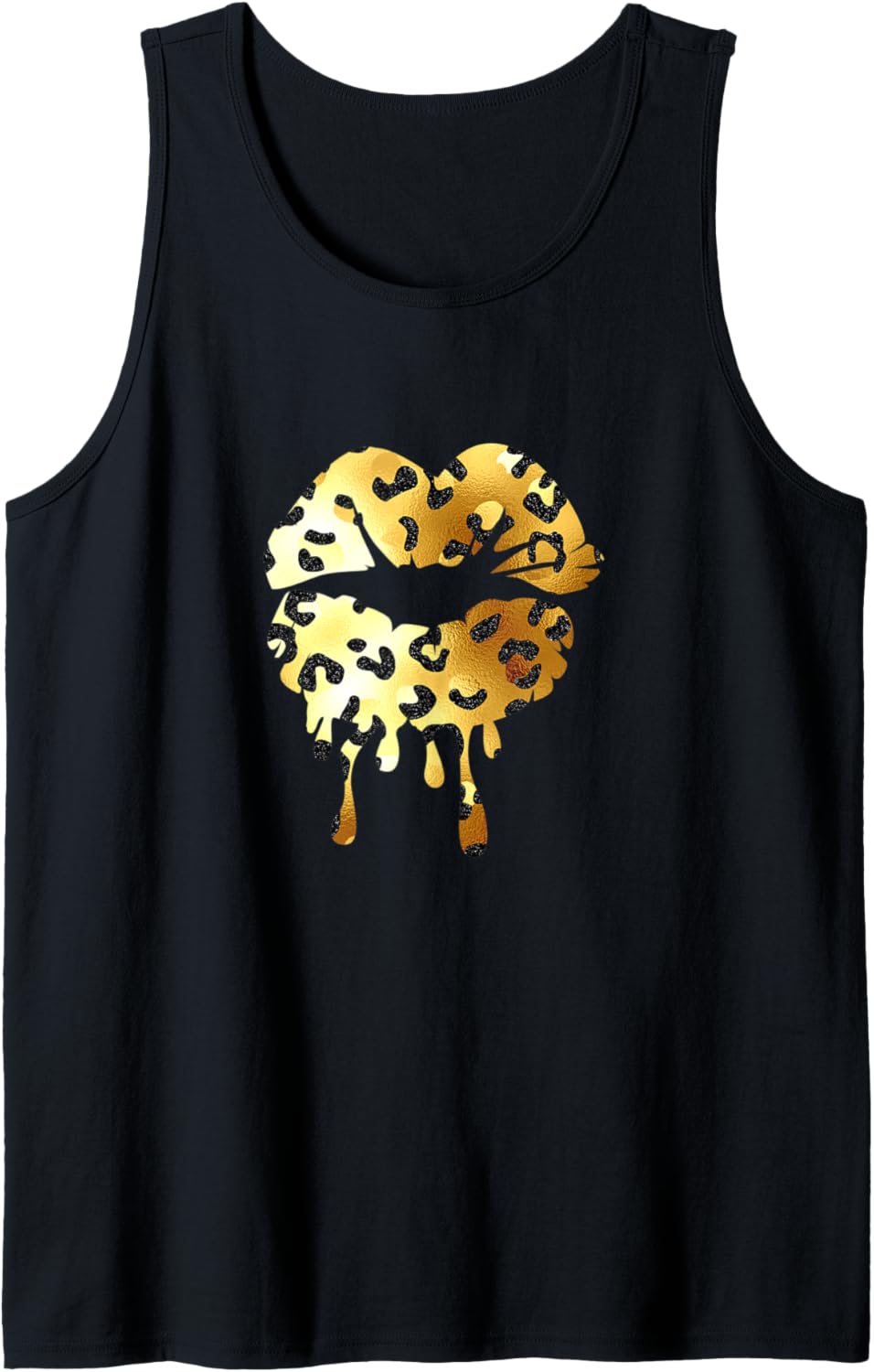 Cute Cheetah Lips Kiss Me Love Sexy Glam Lipstick Tops Women Tank Top Tank Top Viral TikTok Find Hot Right Now